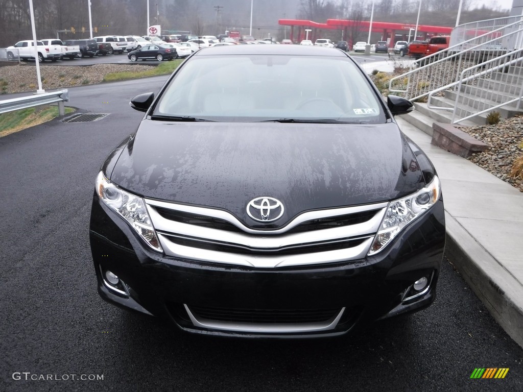 2014 Venza XLE AWD - Attitude Black Metallic / Ivory photo #4