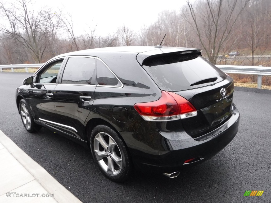 2014 Venza XLE AWD - Attitude Black Metallic / Ivory photo #7