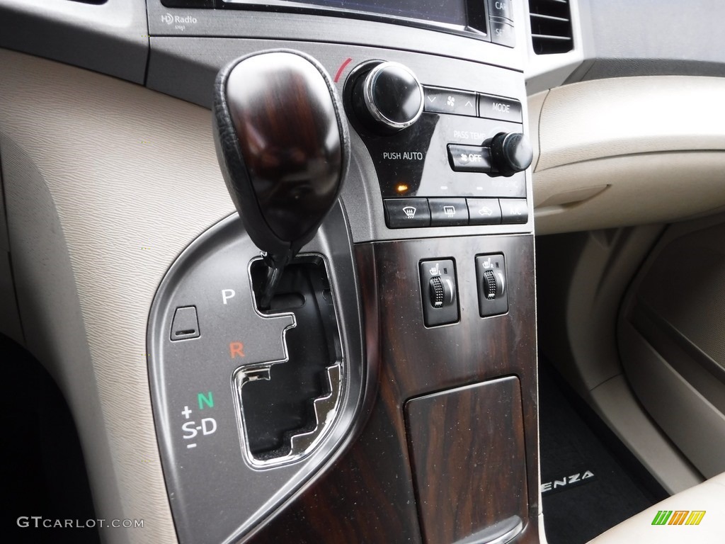 2014 Venza XLE AWD - Attitude Black Metallic / Ivory photo #16