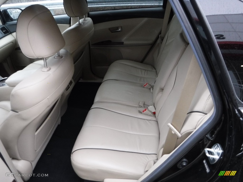 2014 Venza XLE AWD - Attitude Black Metallic / Ivory photo #20