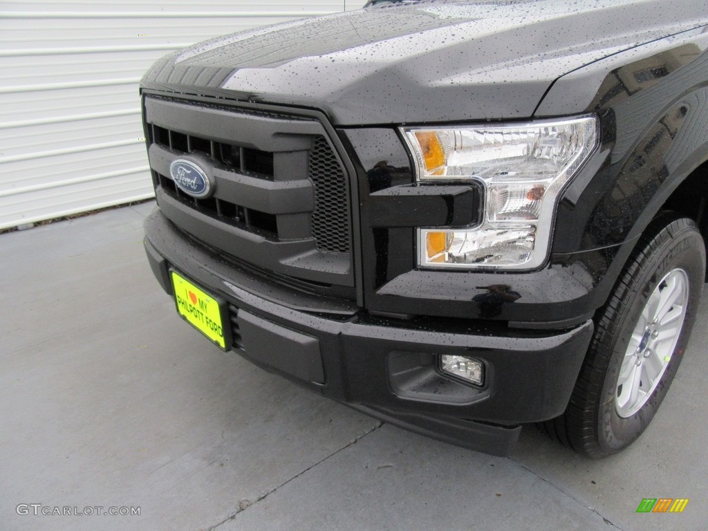 2017 F150 XL Regular Cab - Shadow Black / Earth Gray photo #10