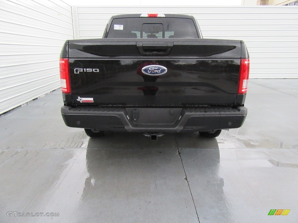 2017 F150 XLT SuperCrew - Shadow Black / Black photo #5