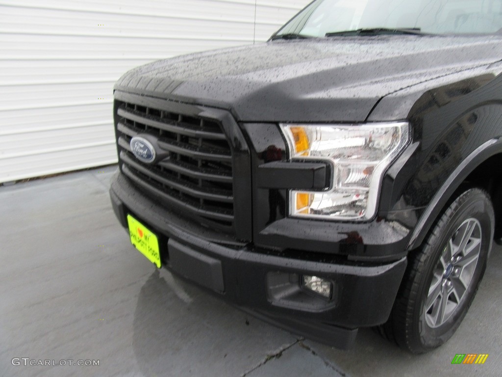 2017 F150 XLT SuperCrew - Shadow Black / Black photo #10