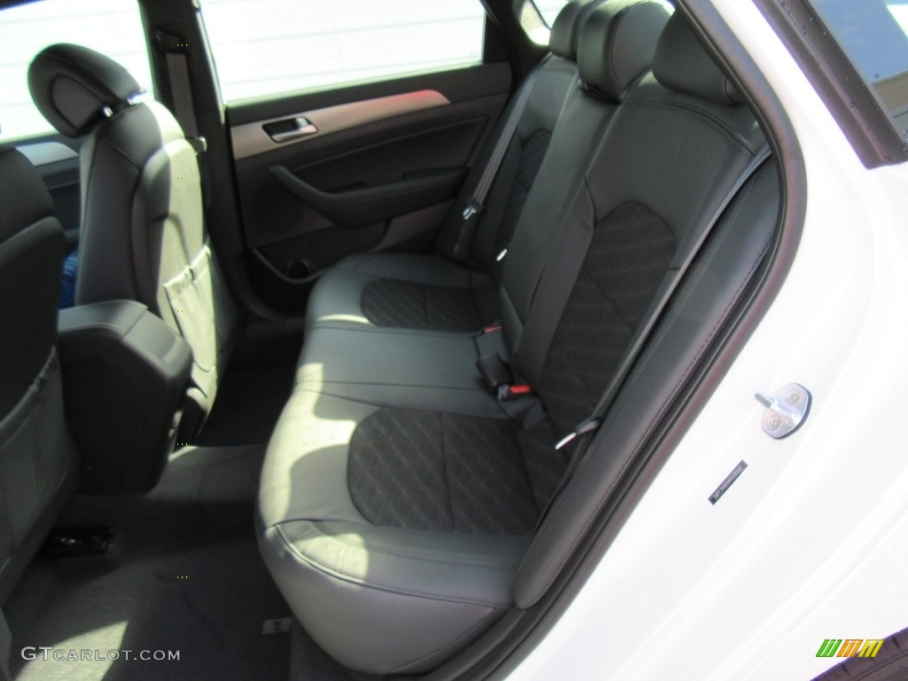 2017 Sonata Sport 2.0T - Quartz White Pearl / Black photo #19