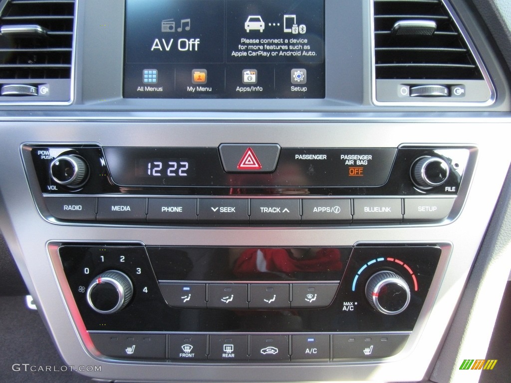 2017 Sonata Sport 2.0T - Quartz White Pearl / Black photo #27