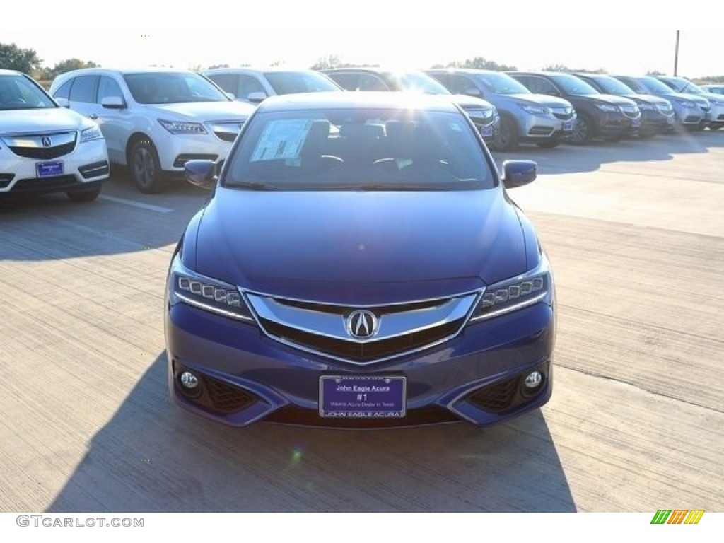 2017 ILX Technology Plus A-Spec - Catalina Blue Pearl / Ebony photo #2