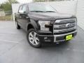 2017 Shadow Black Ford F150 Platinum SuperCrew 4x4  photo #1