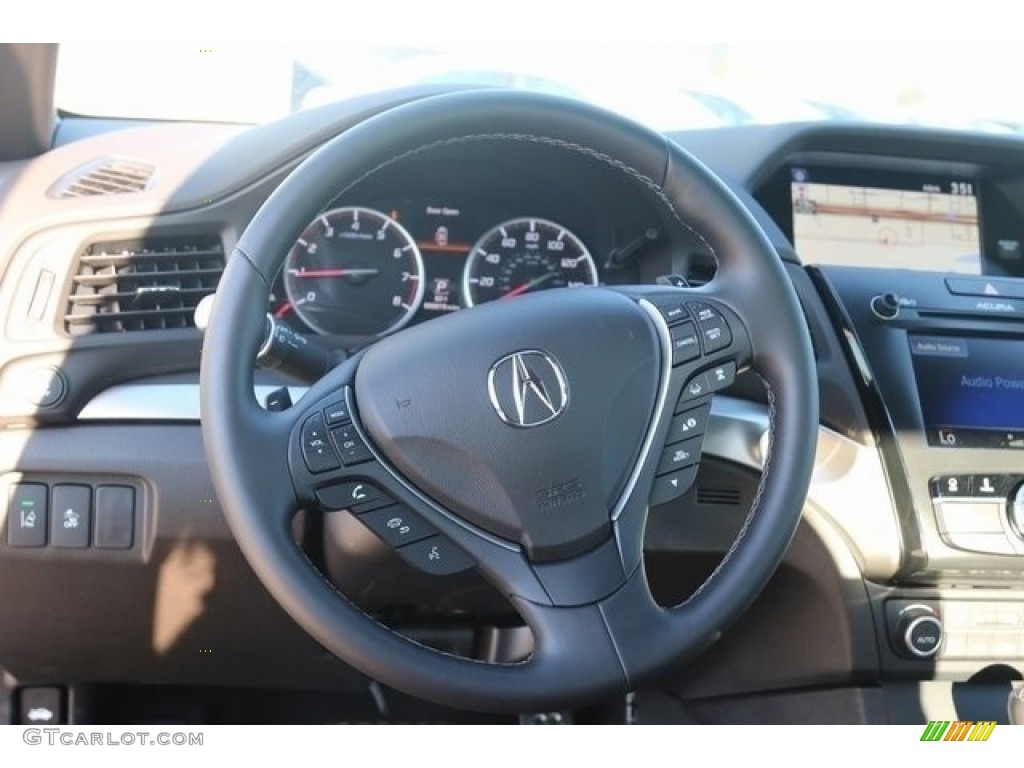 2017 ILX Technology Plus A-Spec - Catalina Blue Pearl / Ebony photo #26