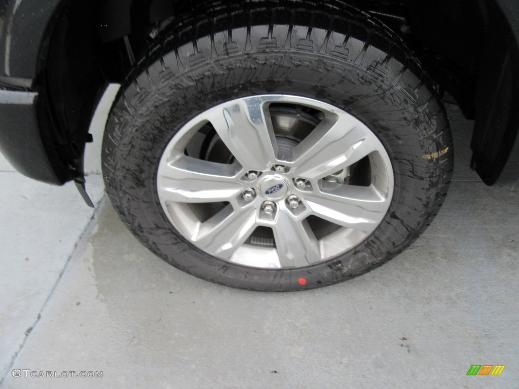 2017 F150 Platinum SuperCrew 4x4 - Shadow Black / Black photo #11