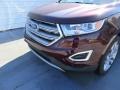 2017 Burgundy Velvet Metallic Ford Edge Titanium  photo #10