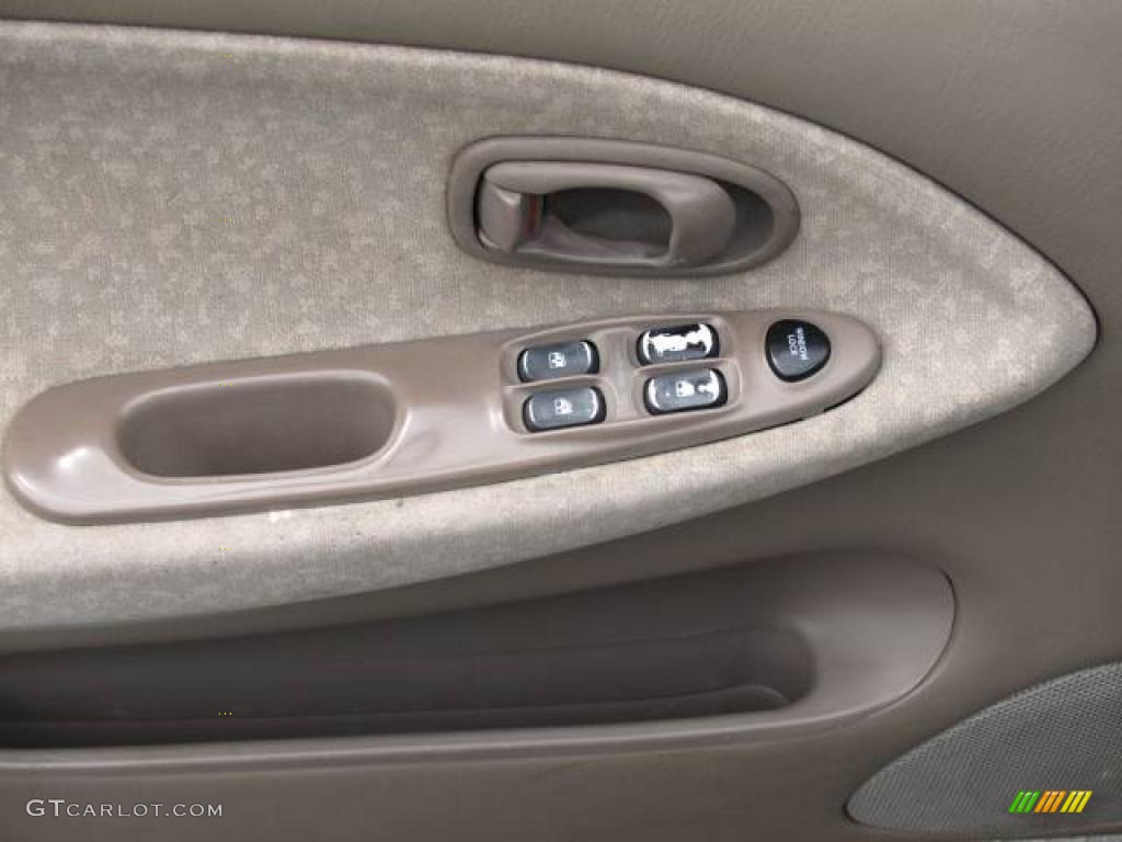 2000 Elantra GLS Sedan - Forest Green / Beige photo #10