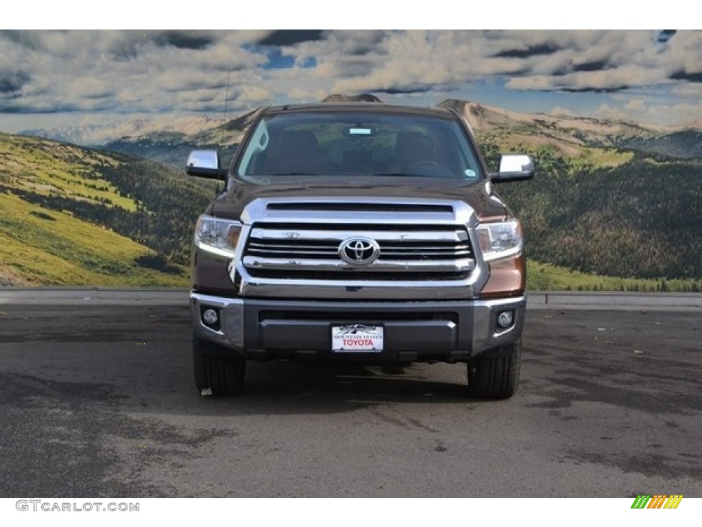 2017 Tundra 1794 CrewMax 4x4 - Sunset Bronze Mica / 1794 Edition Black/Brown photo #2