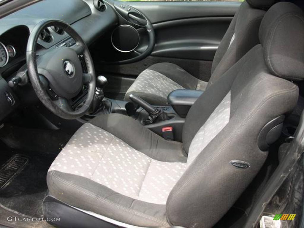 2002 Cougar V6 Coupe - Black / Dark Graphite photo #7