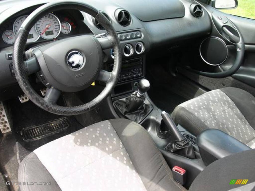 2002 Cougar V6 Coupe - Black / Dark Graphite photo #8