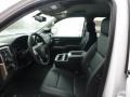 Jet Black Front Seat Photo for 2017 Chevrolet Silverado 1500 #117892227