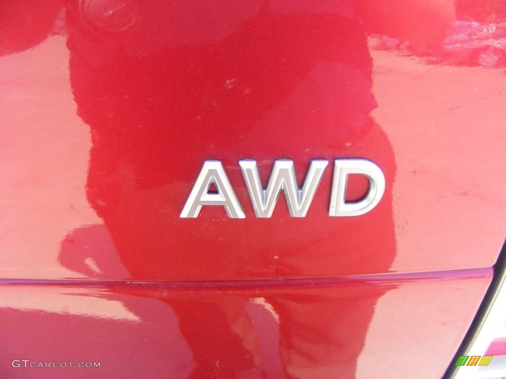 2005 Mountaineer V6 AWD - Vivid Red Metallic / Medium Dark Parchment photo #17