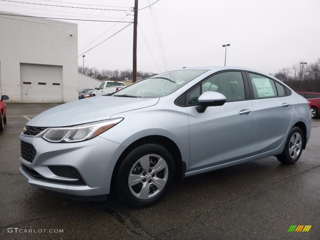 Arctic Blue Metallic 2017 Chevrolet Cruze LS Exterior Photo #117893166