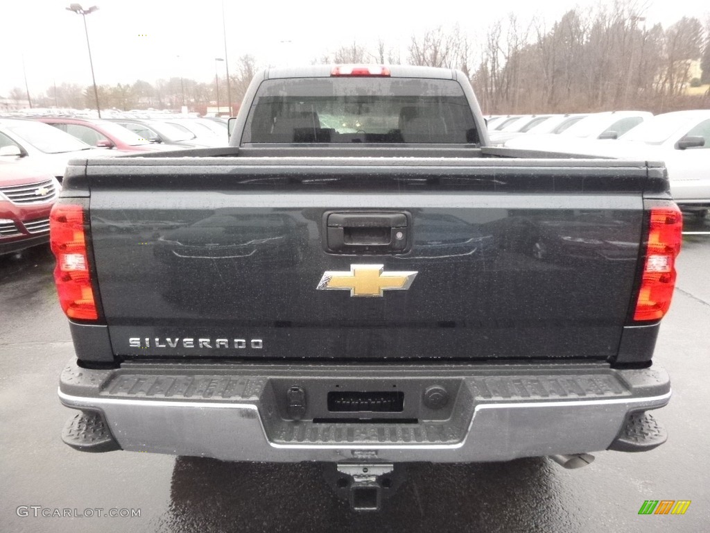 2017 Silverado 2500HD Work Truck Double Cab 4x4 - Graphite Metallic / Dark Ash/Jet Black photo #7
