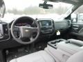 2017 Graphite Metallic Chevrolet Silverado 2500HD Work Truck Double Cab 4x4  photo #13