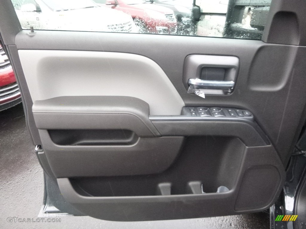 2017 Silverado 2500HD Work Truck Double Cab 4x4 - Graphite Metallic / Dark Ash/Jet Black photo #14
