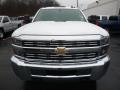 2017 Summit White Chevrolet Silverado 2500HD Work Truck Double Cab 4x4  photo #2