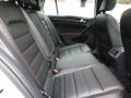 2016 Volkswagen Golf GTI Titan Black Interior Rear Seat Photo