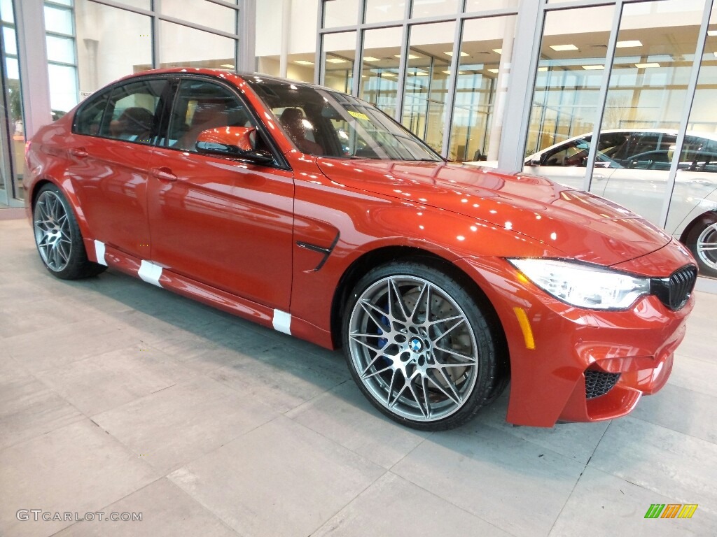 2017 Sakhir Orange Ii Metallic Bmw M3 Sedan 117890892