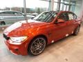 2017 Sakhir Orange II Metallic BMW M3 Sedan  photo #3