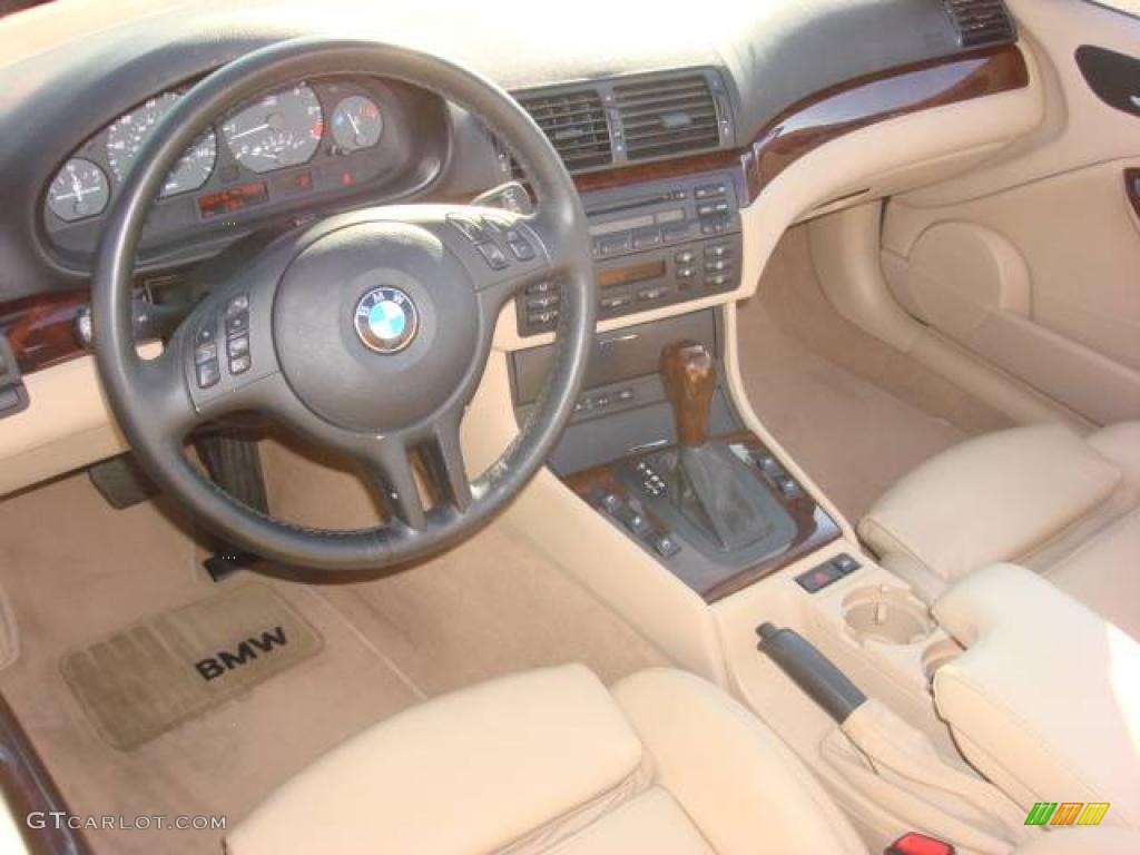 2004 3 Series 325i Convertible - Electric Red / Sand photo #7