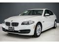2014 Mineral White Metallic BMW 5 Series 528i Sedan  photo #14