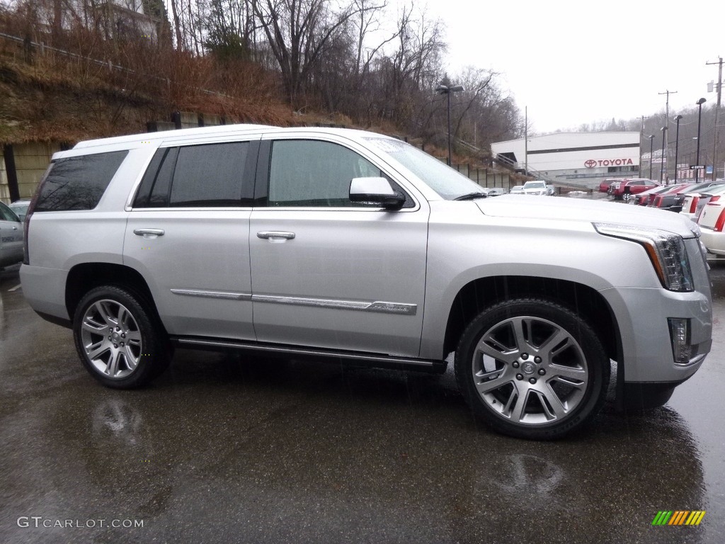 Radiant Silver Metallic Cadillac Escalade