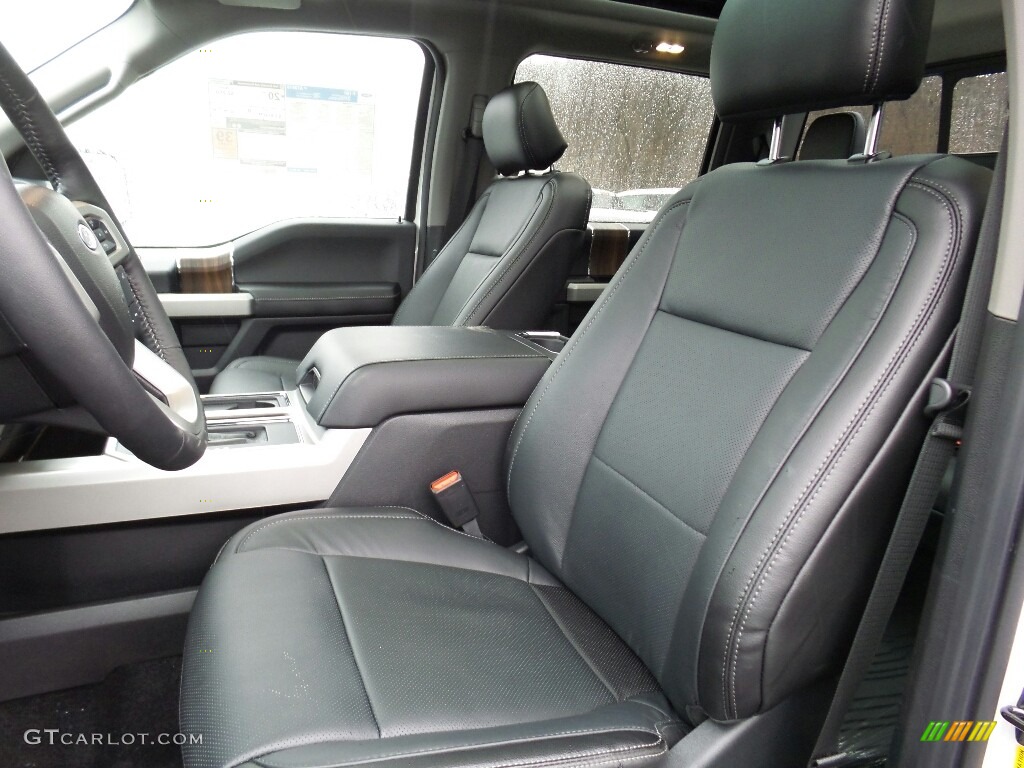 2017 Ford F150 Lariat SuperCrew 4X4 Front Seat Photo #117903483