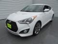2013 Elite White Pearl Hyundai Veloster Turbo  photo #3