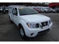 2012 Avalanche White Nissan Frontier SV V6 King Cab  photo #3