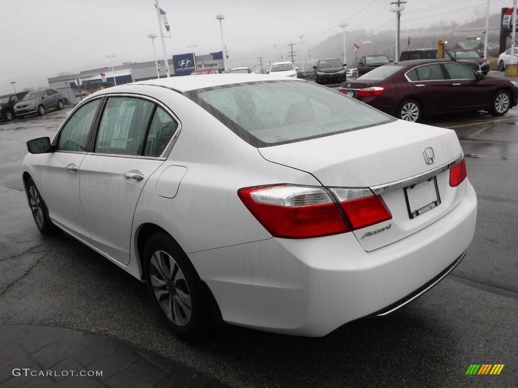 2015 Accord LX Sedan - White Orchid Pearl / Ivory photo #7