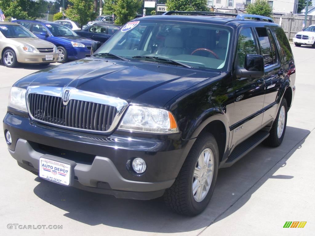 2004 Aviator Ultimate 4x4 - Black / Dove Grey photo #4