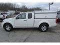 2012 Avalanche White Nissan Frontier SV V6 King Cab  photo #11