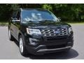 2017 Shadow Black Ford Explorer Limited  photo #1