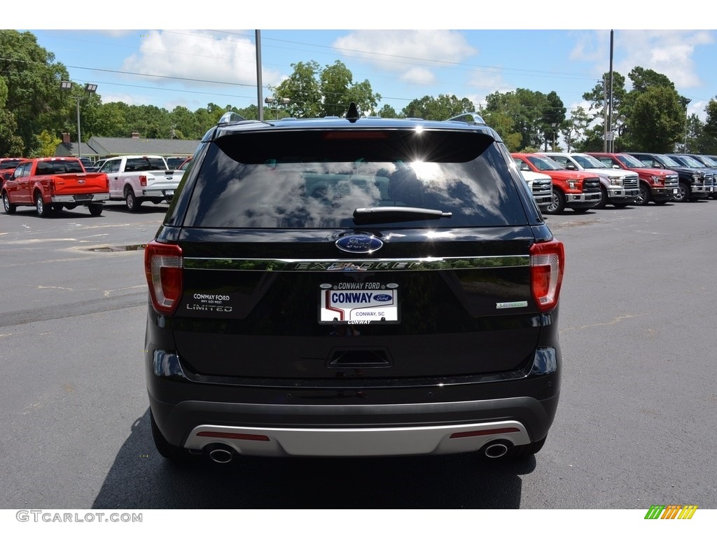 2017 Explorer Limited - Shadow Black / Ebony Black photo #4