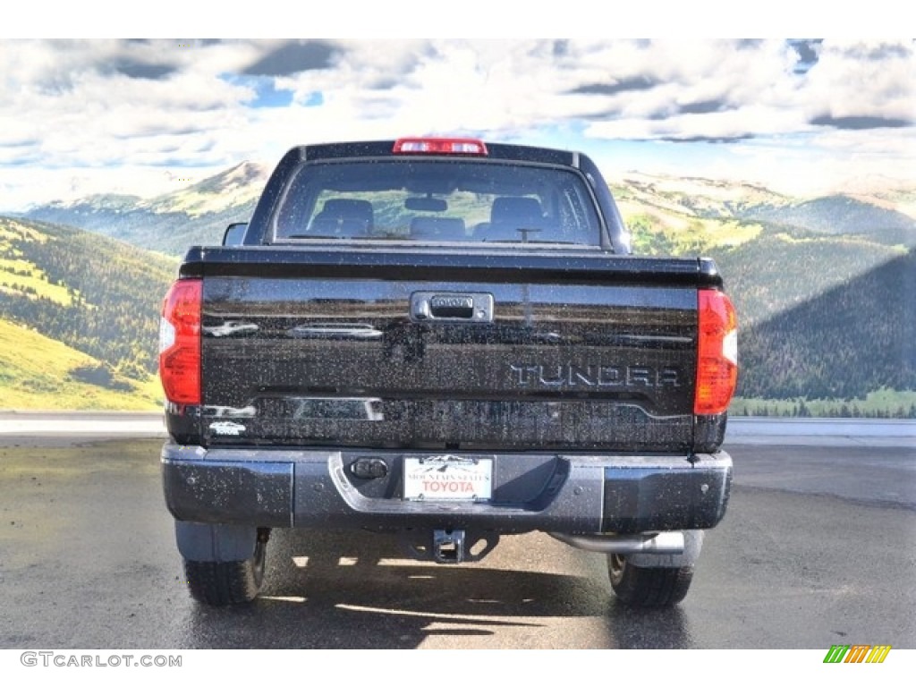 2017 Tundra SR5 CrewMax 4x4 - Midnight Black Metallic / Graphite photo #4