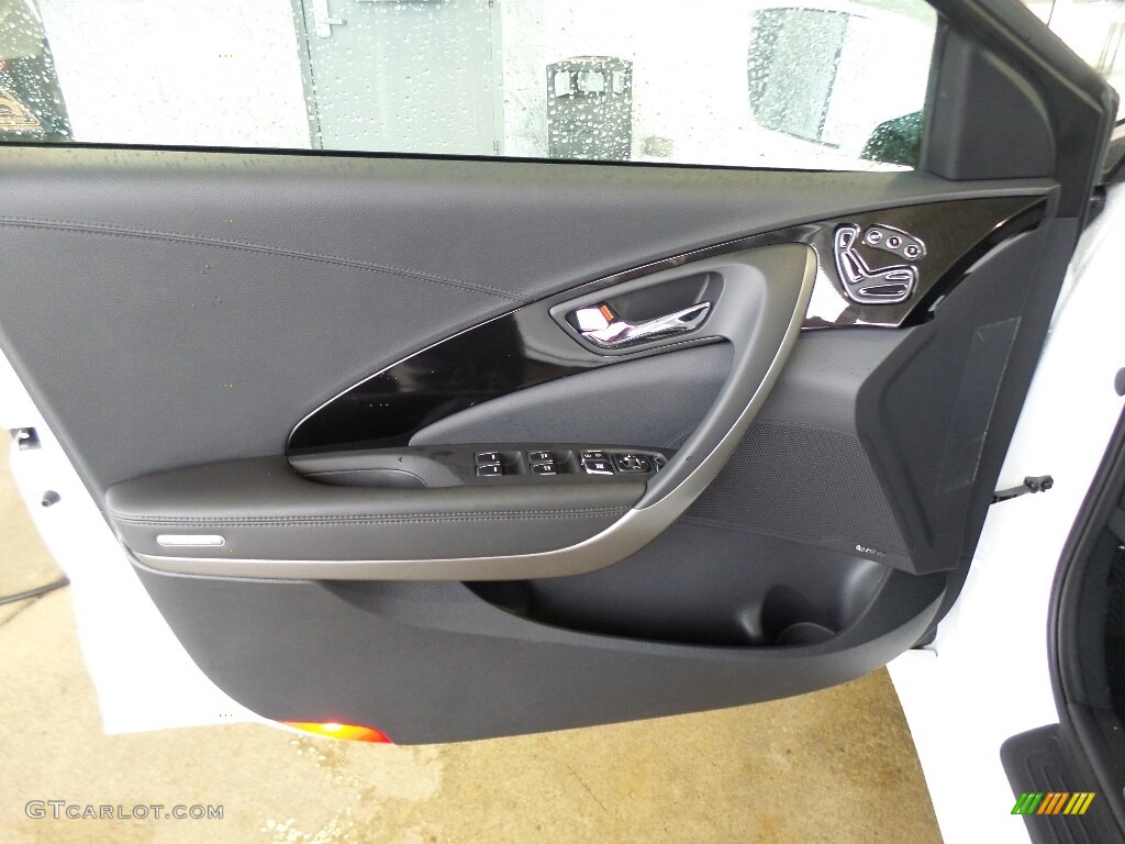 2017 Hyundai Azera Limited Graphite Black Door Panel Photo #117908553