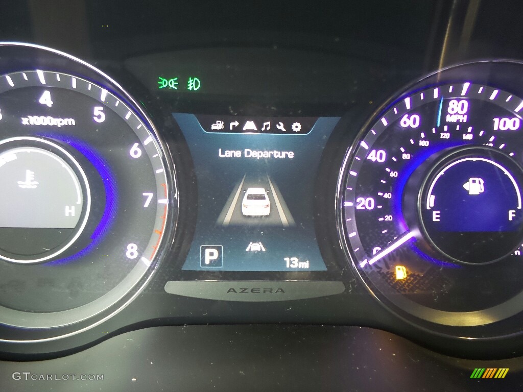 2017 Hyundai Azera Limited Gauges Photo #117908661