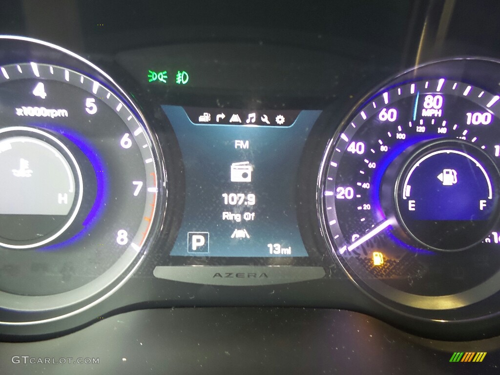 2017 Hyundai Azera Limited Gauges Photo #117908673