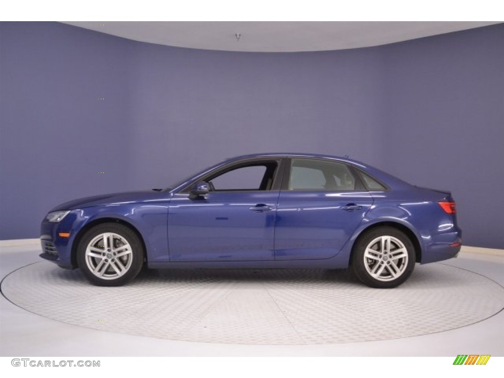 Scuba Blue Metallic 2017 Audi A4 2.0T Premium Exterior Photo #117909135