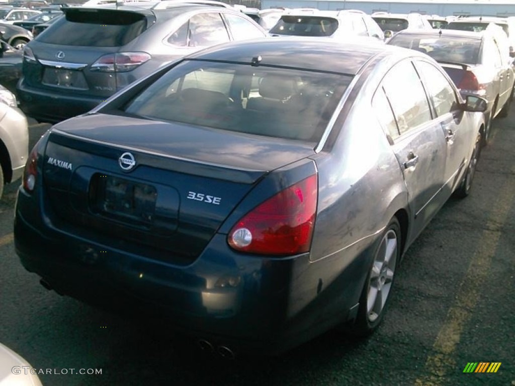 2006 Maxima 3.5 SE - Majestic Blue Metallic / Black photo #2