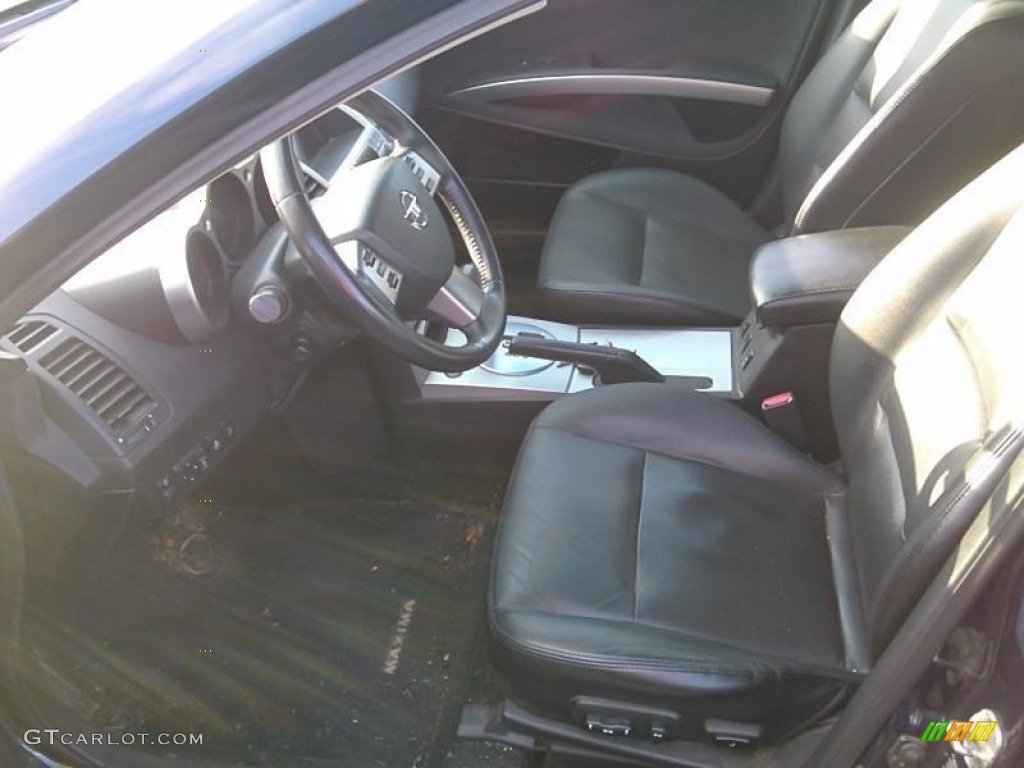 2006 Maxima 3.5 SE - Majestic Blue Metallic / Black photo #3