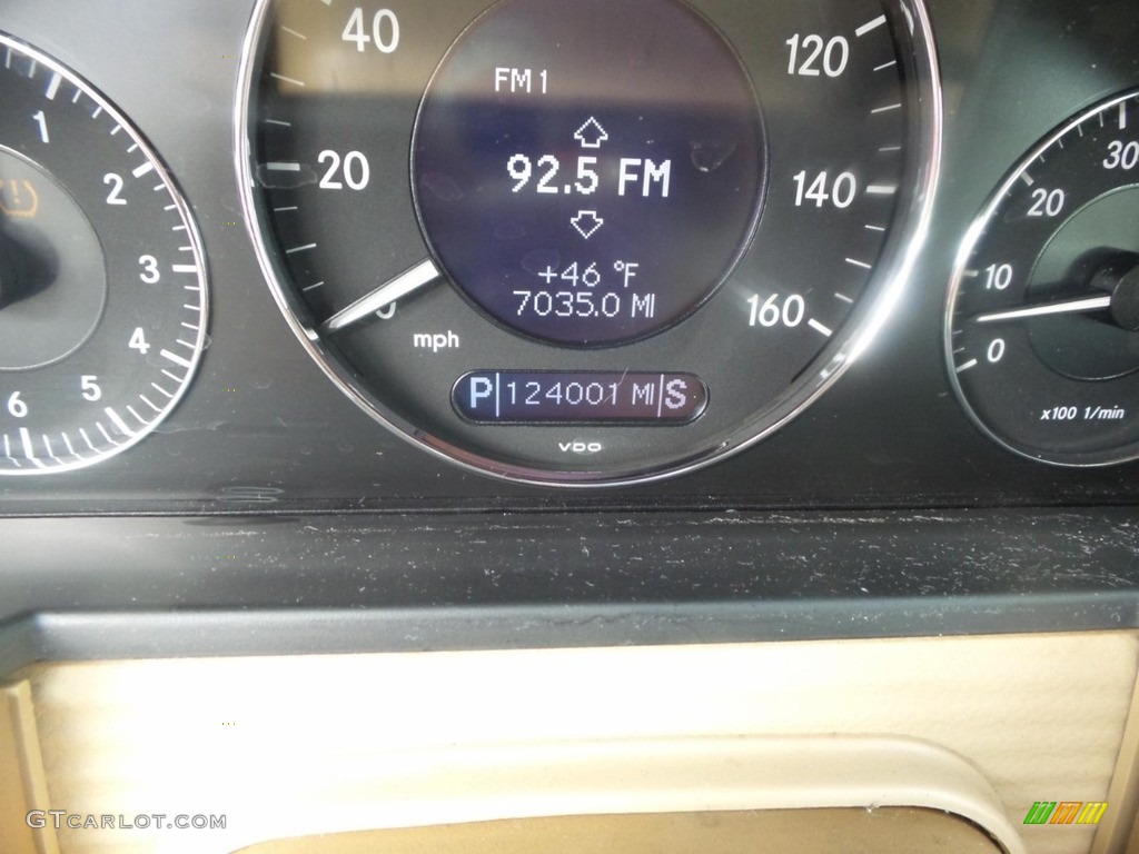 2008 E 350 4Matic Sedan - Capri Blue Metallic / Cashmere photo #5