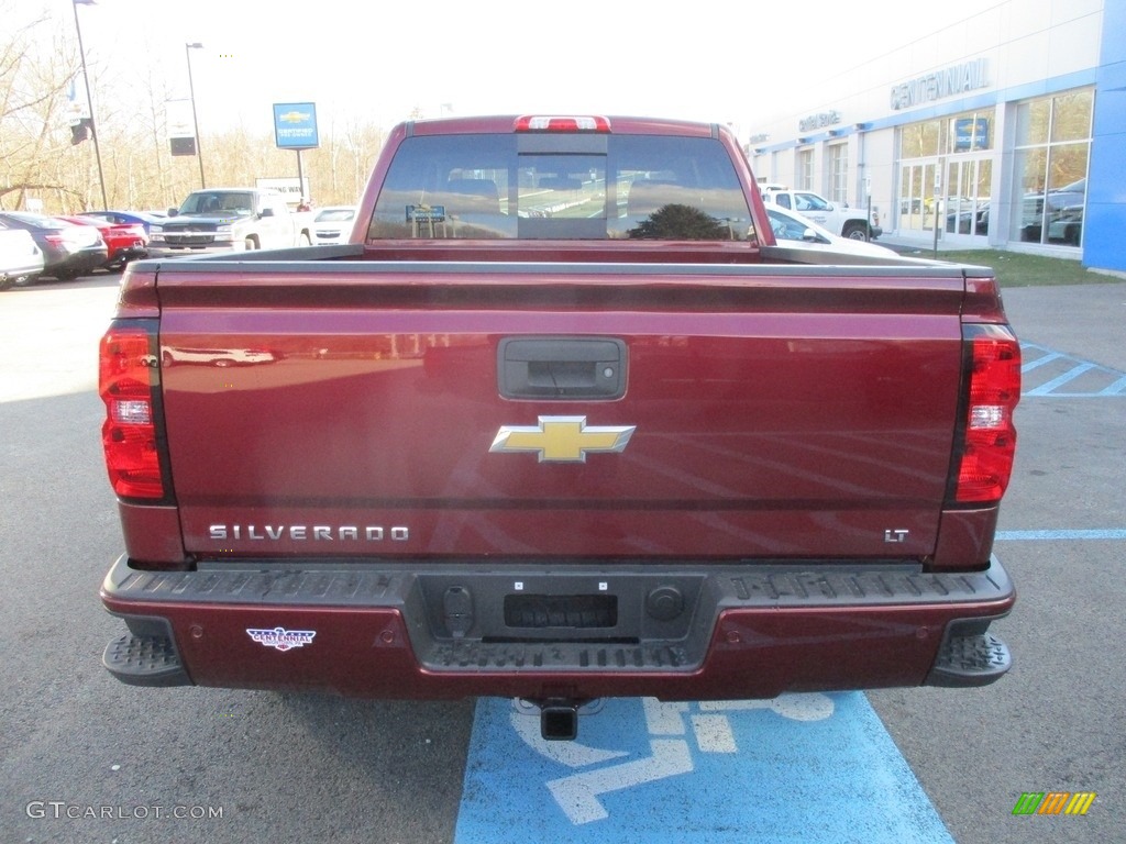 2017 Silverado 1500 LT Double Cab 4x4 - Siren Red Tintcoat / Jet Black photo #5