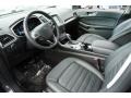 Ebony 2017 Ford Edge SEL AWD Interior Color