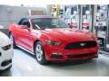 2017 Race Red Ford Mustang V6 Convertible  photo #1